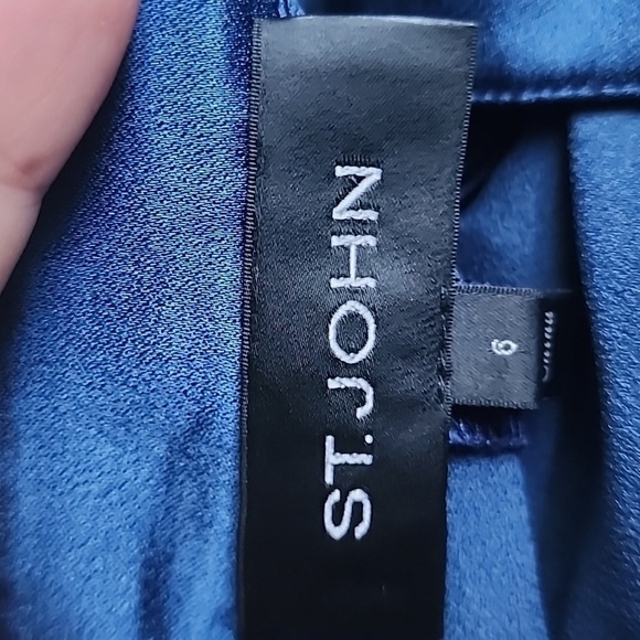 St. John Straight Leg Emma Ankle Lenght Trouser Pants Size 6 - Picture 11 of 12